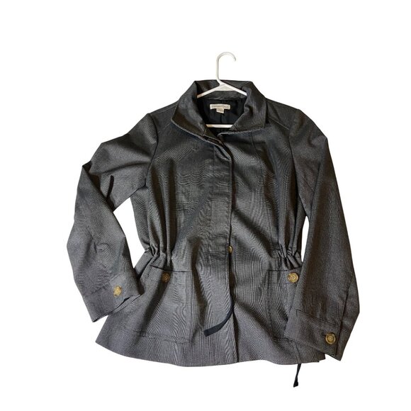 Coldwater Creek Womens Black Button-Up Jacket Size 10 Polyester Blend With Pocke - Picture 14 of 14